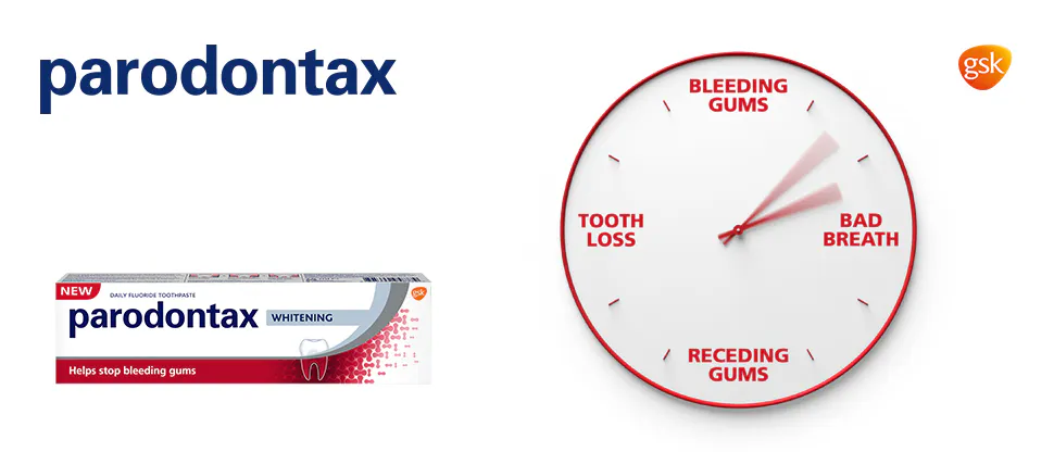 parodontax toothpaste how to use